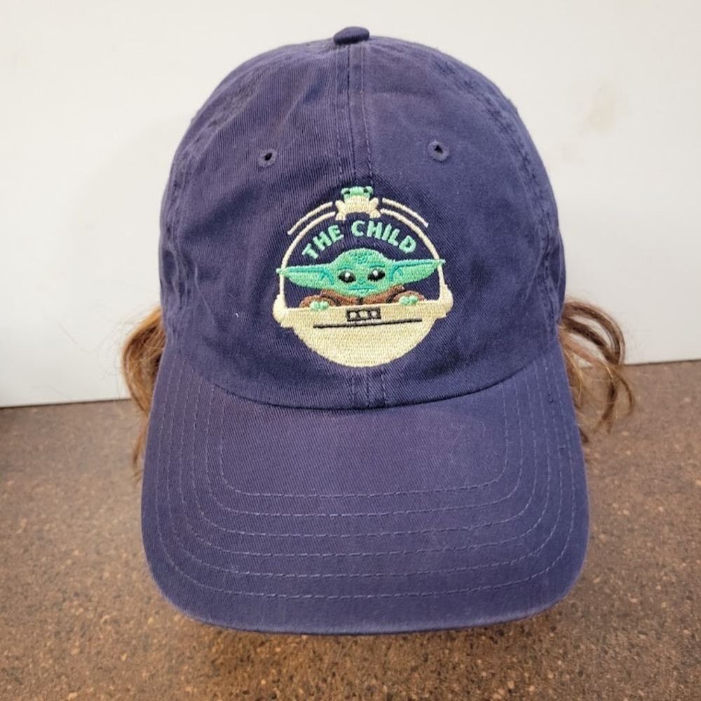 Star Wars "The Child" Navy Blue Baseball Hat Unisex One Size